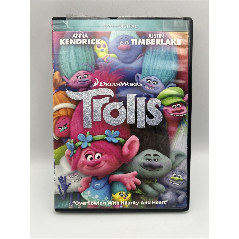 Tolls DVD Justin Timberlake Music Poppy Cartoon Musical Bergens Branch Fun 2016